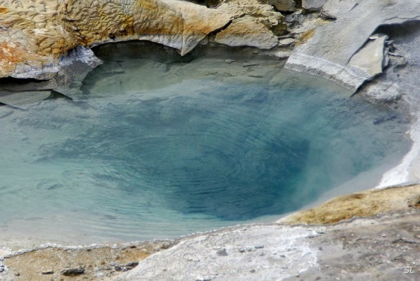 Новая Зеландия. Парк Orakei Korako.