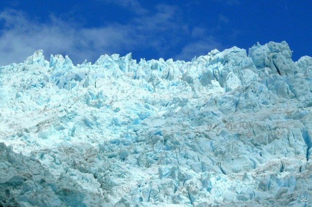 Franz Josef Glacier (полет на вертолете).