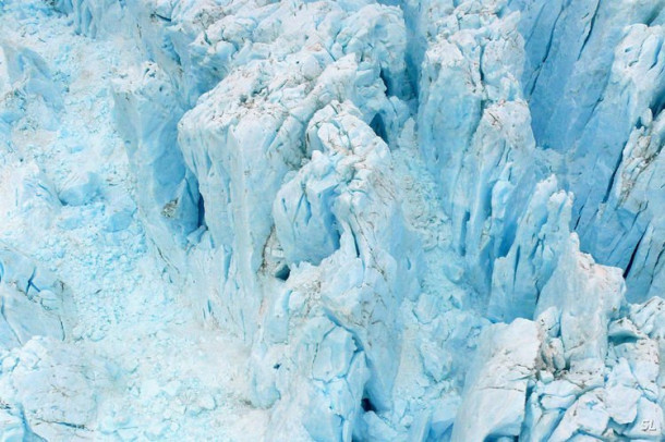 Franz Josef Glacier (полет на вертолете).