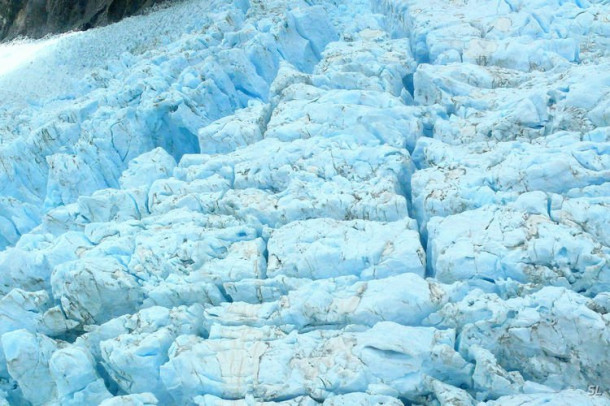 Franz Josef Glacier (полет на вертолете).