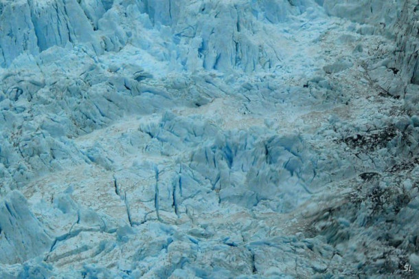 Franz Josef Glacier (полет на вертолете).