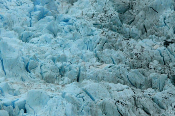 Franz Josef Glacier (полет на вертолете).