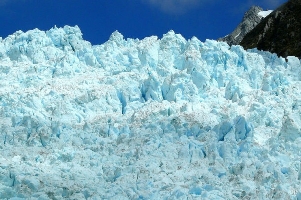 Franz Josef Glacier (полет на вертолете).