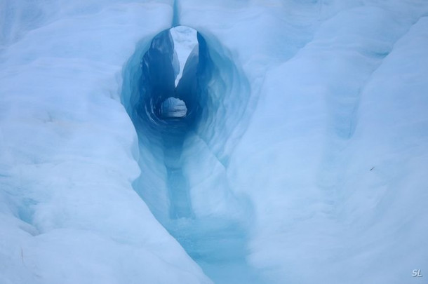 Franz Josef Glacier (полет на вертолете).