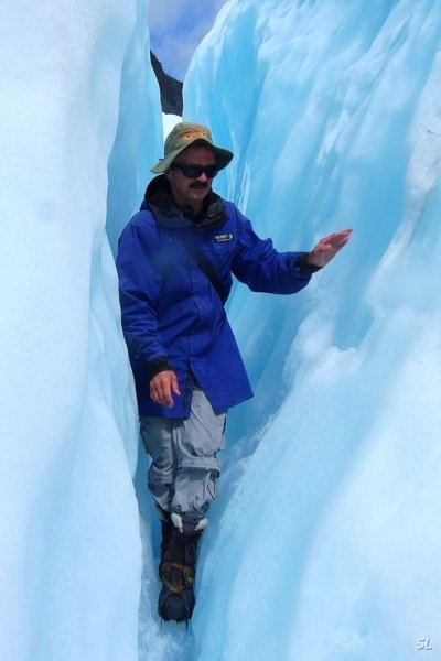 Franz Josef Glacier (полет на вертолете).