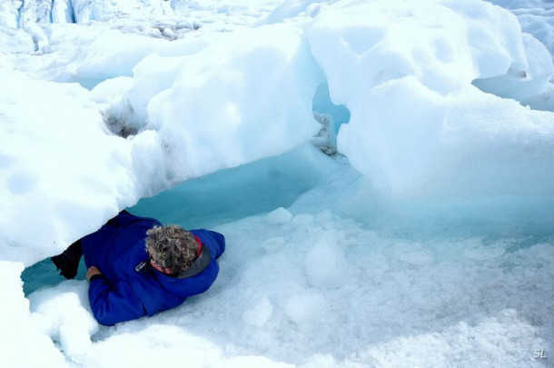 Franz Josef Glacier (полет на вертолете).