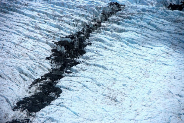 Franz Josef Glacier (полет на вертолете).