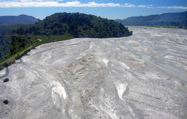 Franz Josef Glacier (полет на вертолете).