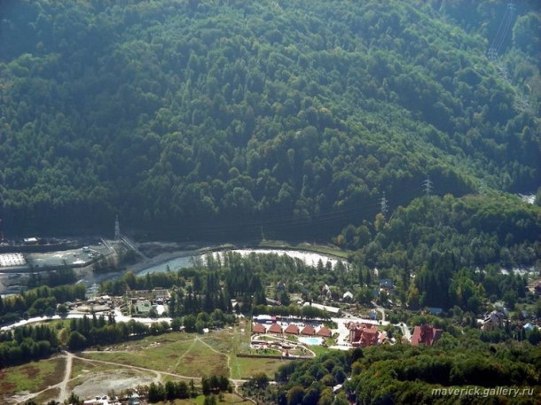 Золотая осень в Красной Поляне