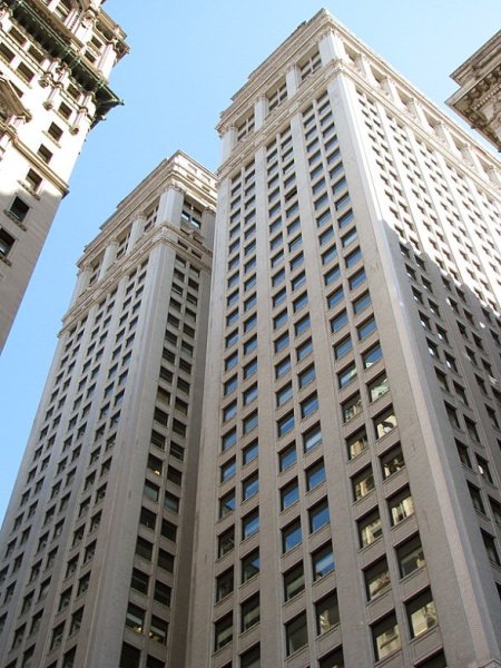 New York. Bowling Green. Broadway. Equitable Building.