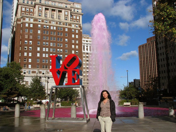 Philadelphia. LOVE park. Municipal Services Building. Logan Circle.