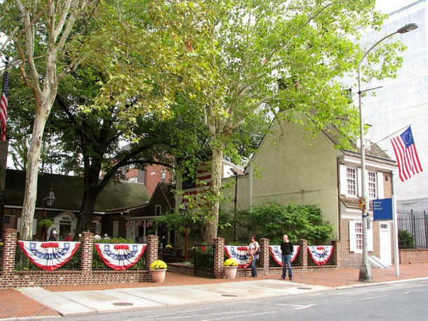 Philadelphia. Independence Hall. Liberty Bell. Betty Ross.