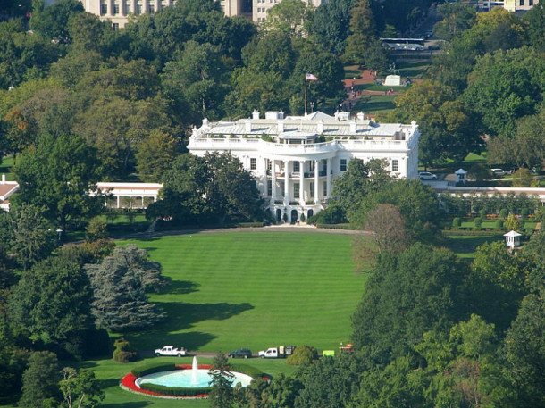 Washington. White House. Washington Monument