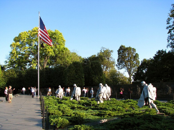 Washington. Vietnam Veterans Memorial. Korean War Veterans Memorial.