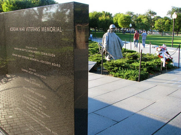 Washington. Vietnam Veterans Memorial. Korean War Veterans Memorial.