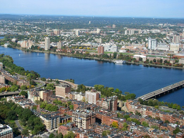 Boston. Prudential. Skywalk Observatory. New Old South Church. Christ-scientist center.