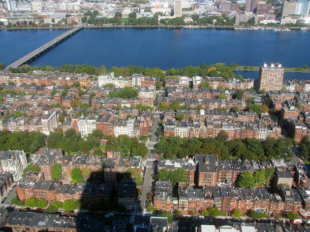 Boston. Prudential. Skywalk Observatory. New Old South Church. Christ-scientist center.