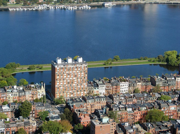 Boston. Prudential. Skywalk Observatory. New Old South Church. Christ-scientist center.