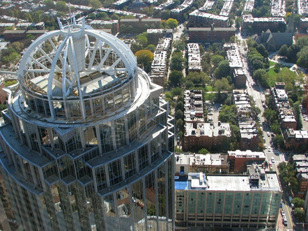 Boston. Prudential. Skywalk Observatory. New Old South Church. Christ-scientist center.