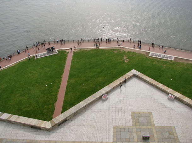 New York. Liberty Island. Statue of Liberty. Ellis Island.