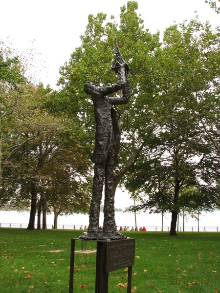 New York. Liberty Island. Statue of Liberty. Ellis Island.