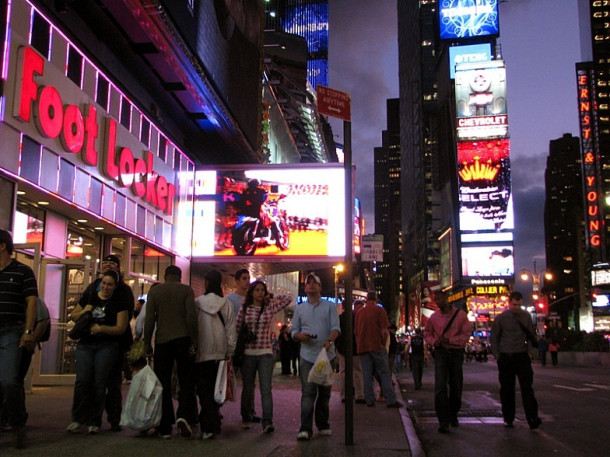 New York. Times Squere. Broadway musical.