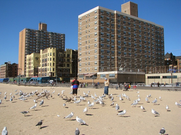 New York. Brighton Beach.