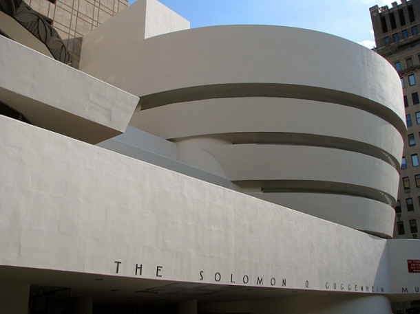 New York. Guggenheim Museum. Central park.