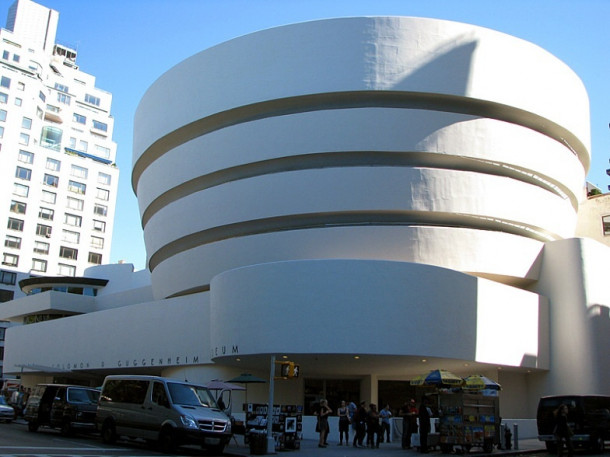 New York. Guggenheim Museum. Central park.