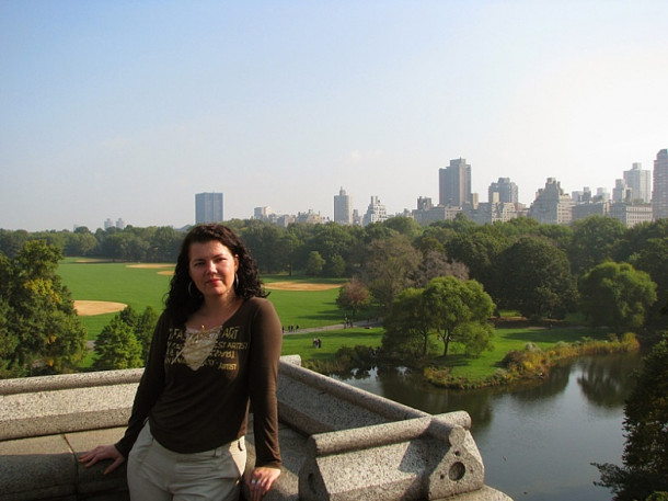 New York. Guggenheim Museum. Central park.