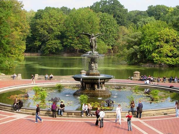 New York. Guggenheim Museum. Central park.