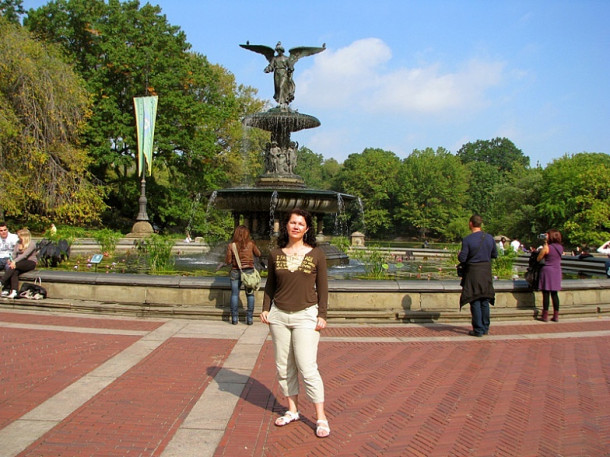 New York. Guggenheim Museum. Central park.