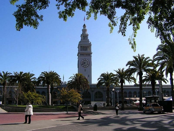 San Francisco. The Embarcadero. Ferry Building.