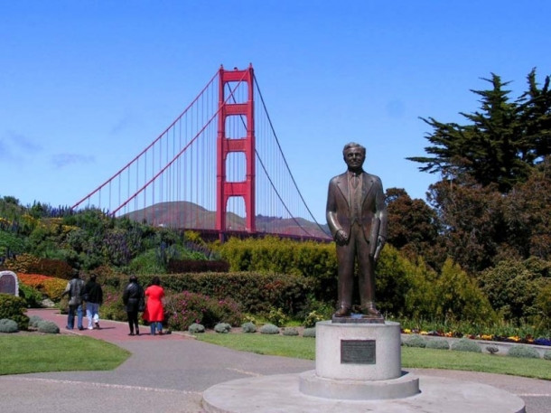 San Francisco. Golden Gate Bridge. Palace of Fine Arts. De Young Museum.