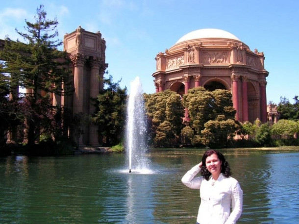 San Francisco. Golden Gate Bridge. Palace of Fine Arts. De Young Museum.