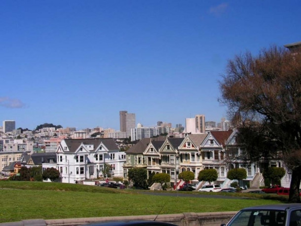 San Francisco. Alamo Square 