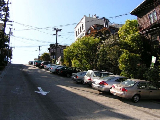 San Francisco. Coit Tower. Lombard street. SS Peter & Paul Church.