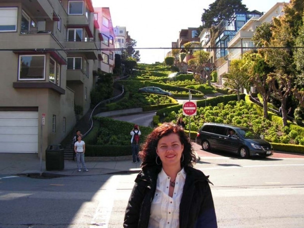 San Francisco. Coit Tower. Lombard street. SS Peter & Paul Church.