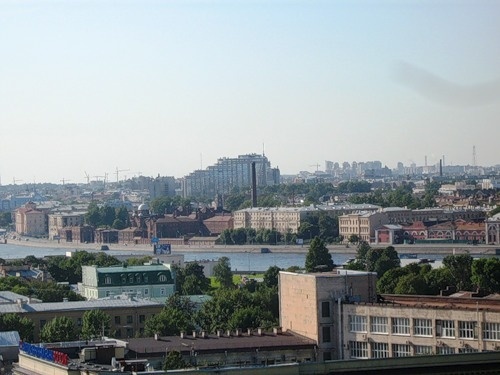 Петербург. Звонница Смольного собора.