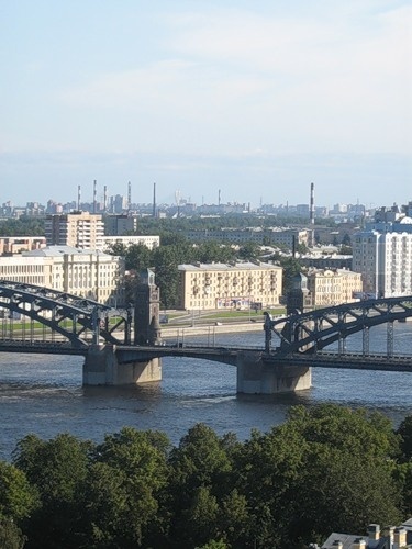 Петербург. Звонница Смольного собора.