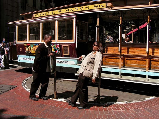 San Francisco. Cable car. City Hall.