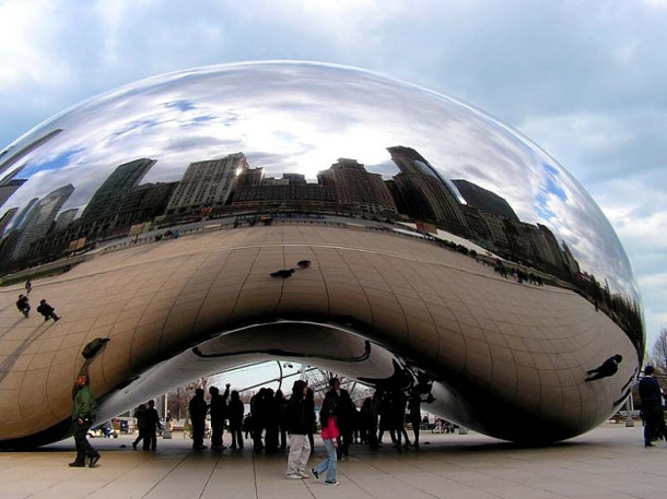 Chicago. Millennium park. Grant park.