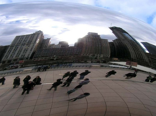 Chicago. Millennium park. Grant park.