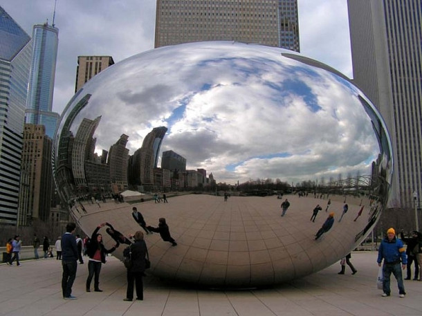 Chicago. Millennium park. Grant park.