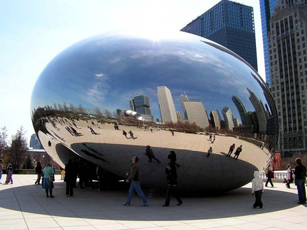 Chicago. Millennium park. Grant park.