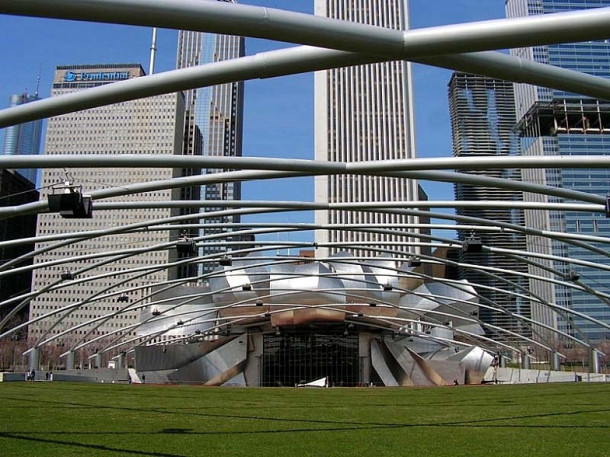 Chicago. Millennium park. Grant park.