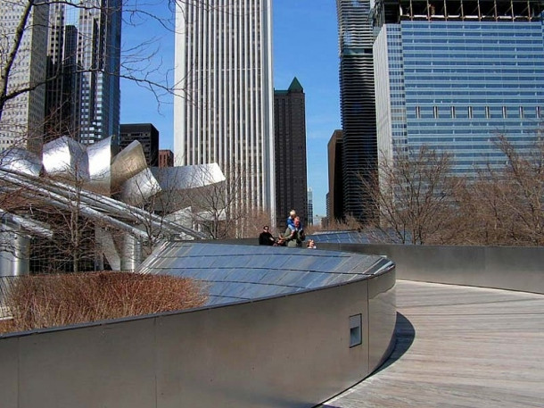 Chicago. Millennium park. Grant park.