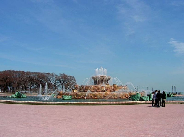 Chicago. Millennium park. Grant park.