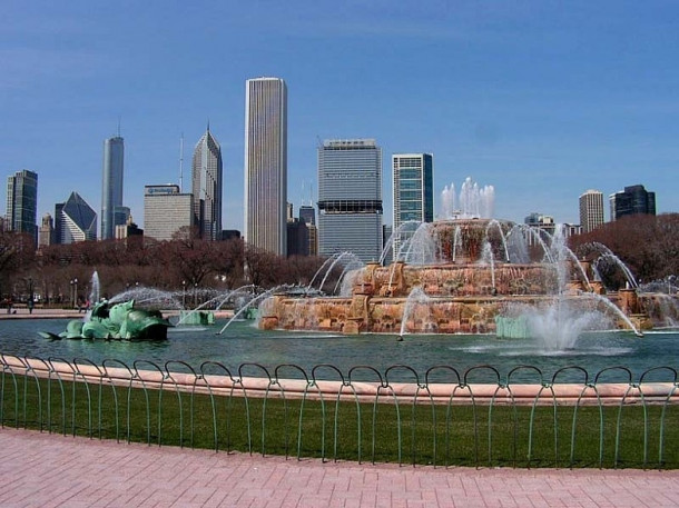 Chicago. Millennium park. Grant park.