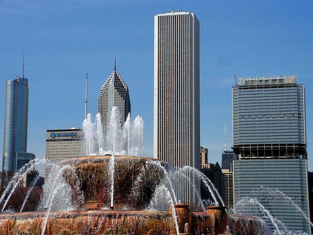 Chicago. Millennium park. Grant park.